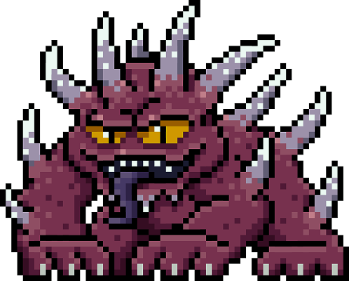 pixel monster